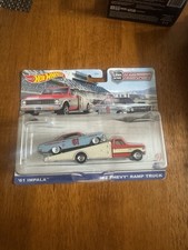 2020 Hot Wheels Team Transport ’61 Impala and 72 Chevy Ramp Truck 1/64