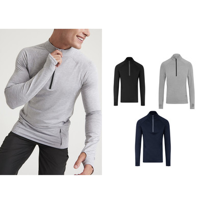AWDis Just Cool Cool Flex Long Half-Zip Top