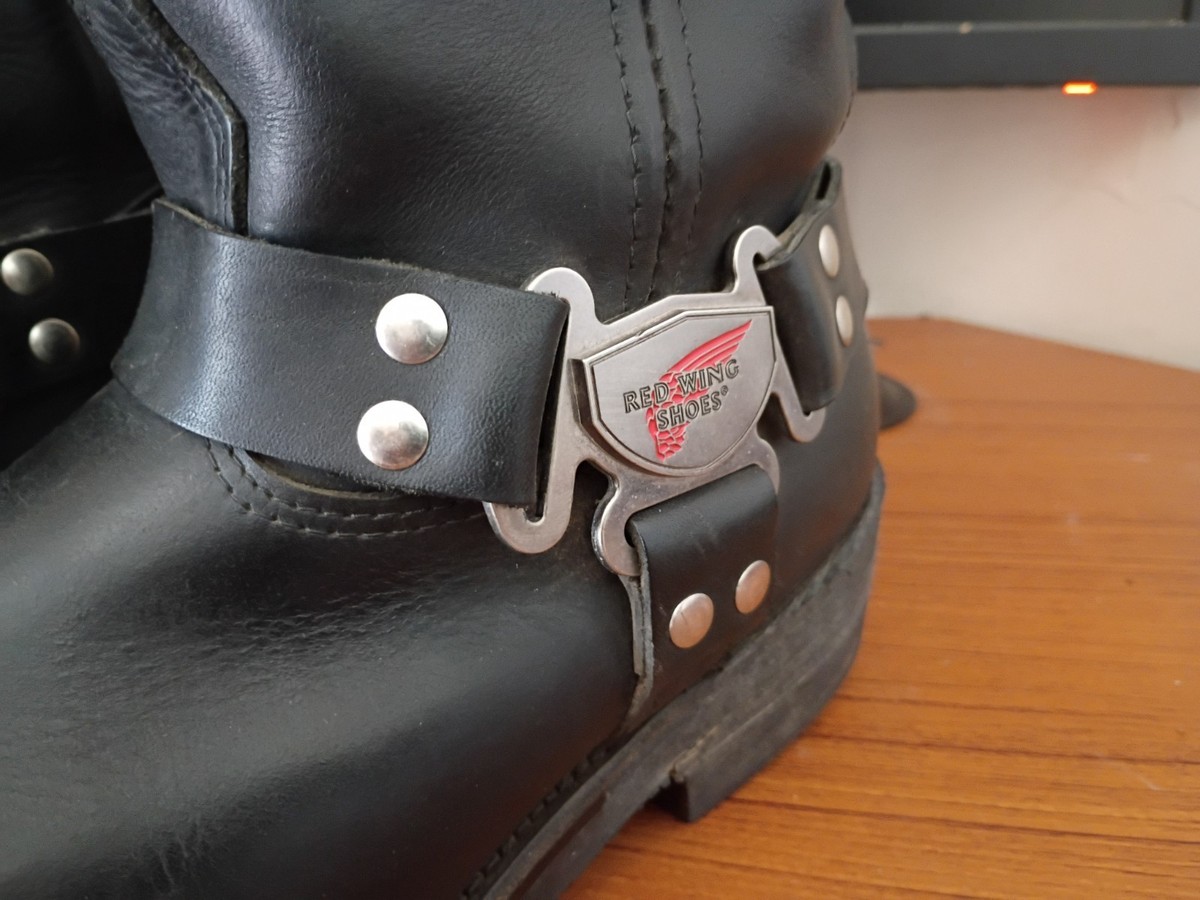 Red Wing Motorcycle Chopper Engineer Harness Biker Boots  display picture 3