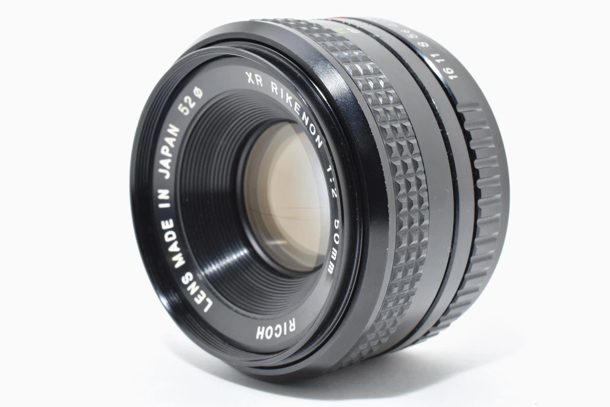 PENTAX MX + Rikenon 50mm f/2 レンズセット Ricoh f/2 Camera Lenses 50mm Focal for sale | eBay