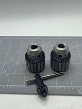 1/32-3/8IN 0.8-10MM Drill Chuck Keyed Japan With Chuck Key Arbor Spare (2PK)