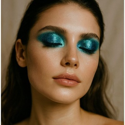NYX Glitter Cream Palette GCP11 Ocean Breeze Eye Makeup Beauty