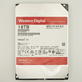 Western Digital WD Red Pro 18TB NAS Hard Drive HDD WD181KFGX 7200rpm