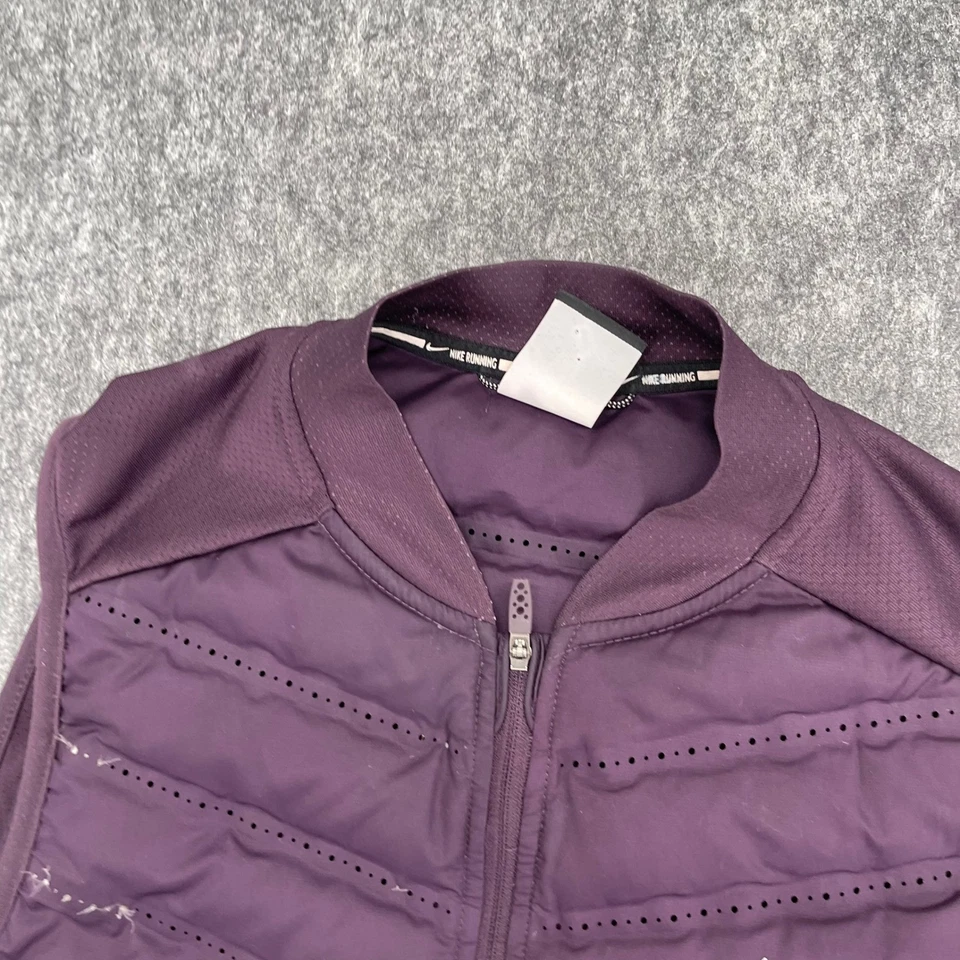 Nike Aeroloft 800 Chaleco para Correr Mujer Medio Púrpura Plumón Aislado Puffer - Imagen 4 de 4