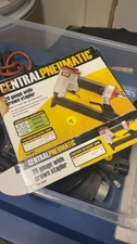Central Pneumatic 20 gauge wide crown stapler