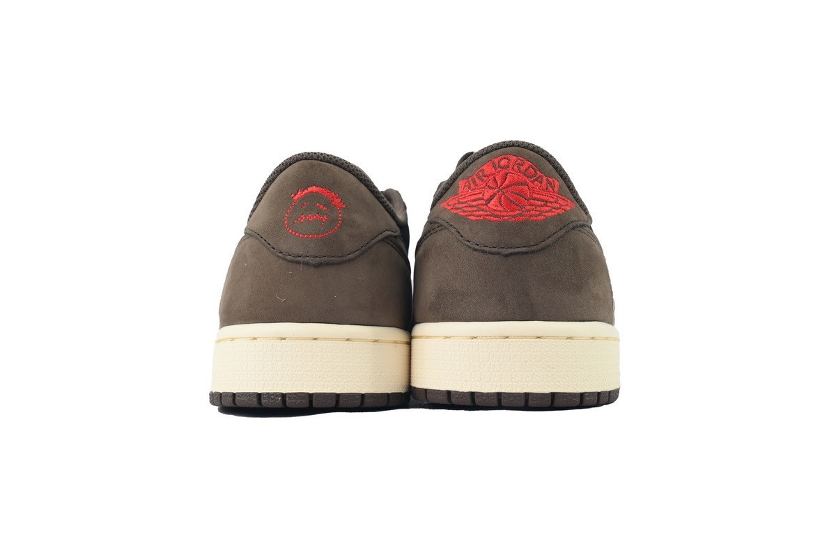 Size 9.5 - Jordan 1 x Travis Scott Low Mocha for sale online | eBay