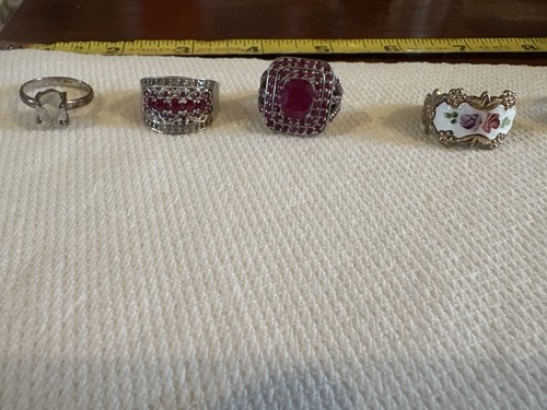 Sterling silver Gemstone Rings