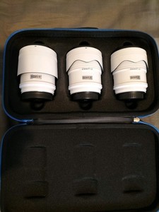 Sony E mount SIRUI Sniper Series APS-C Autofocus Lens 23mm, 33mm & 56mm.