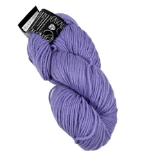 1 Hank Cascade 220 Yarn Worsted 100% Peruvian Highland Wool 3.5 oz Purple 7809