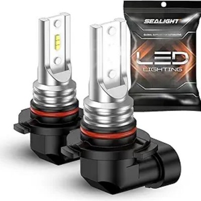 H10 Fog Light Bulbs, 400% Brighter 6500K White 1:1 Size Halogen Replacement Bulb