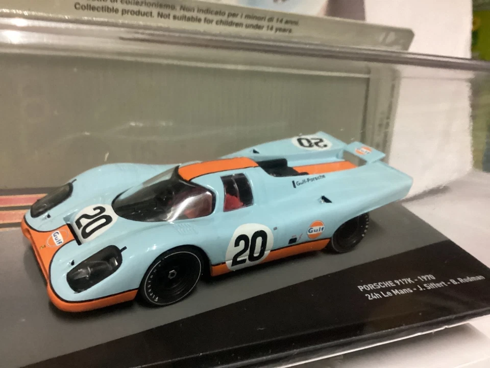 IXO PORSCHE 917K  24h LE Mans 1970   , die-cast 1/43, Nuova in teca - Immagine 3 di 4