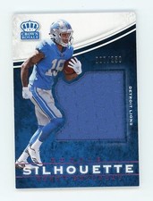 2017  Panini Crown Royale #10 Kenny Golladay Rookie Silhouettes Pink 007/250 RC
