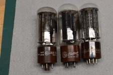 5R4GYA GE Radio Receiver Rectifier Vacuum Tubes Tested Trio