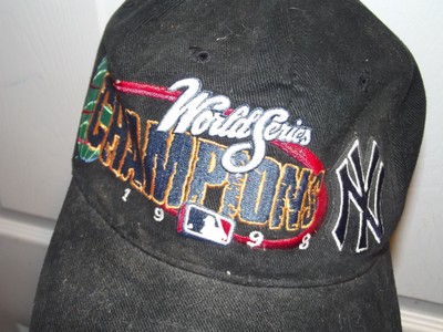Vintage NY New York Yankees 1998 98 World Series Champions Hat Cap 