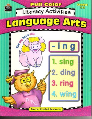 full color literacy activities language arts grades 1 2 paperback 9780743931731 ebay full color literacy activities