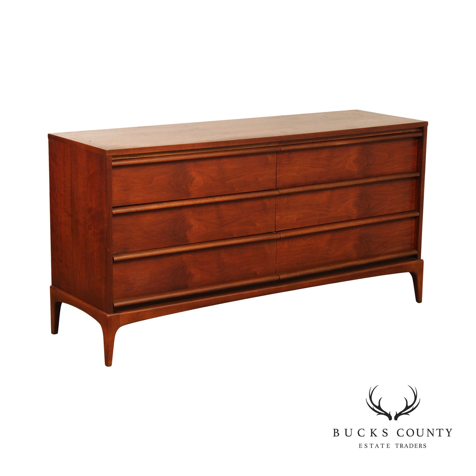 Lane 'Rhythm' Mid Century Modern Walnut Chest of Drawers eBay