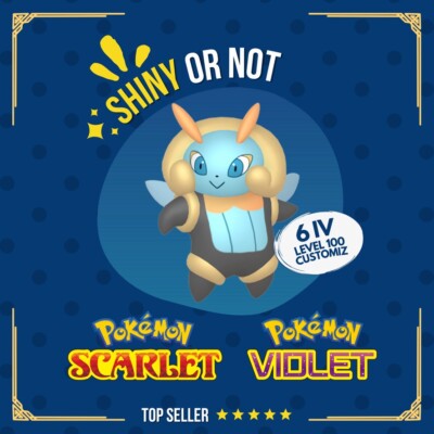 Illumise Shiny or Non   6 IV Competitive Customizable Pokémon Scarlet Violet