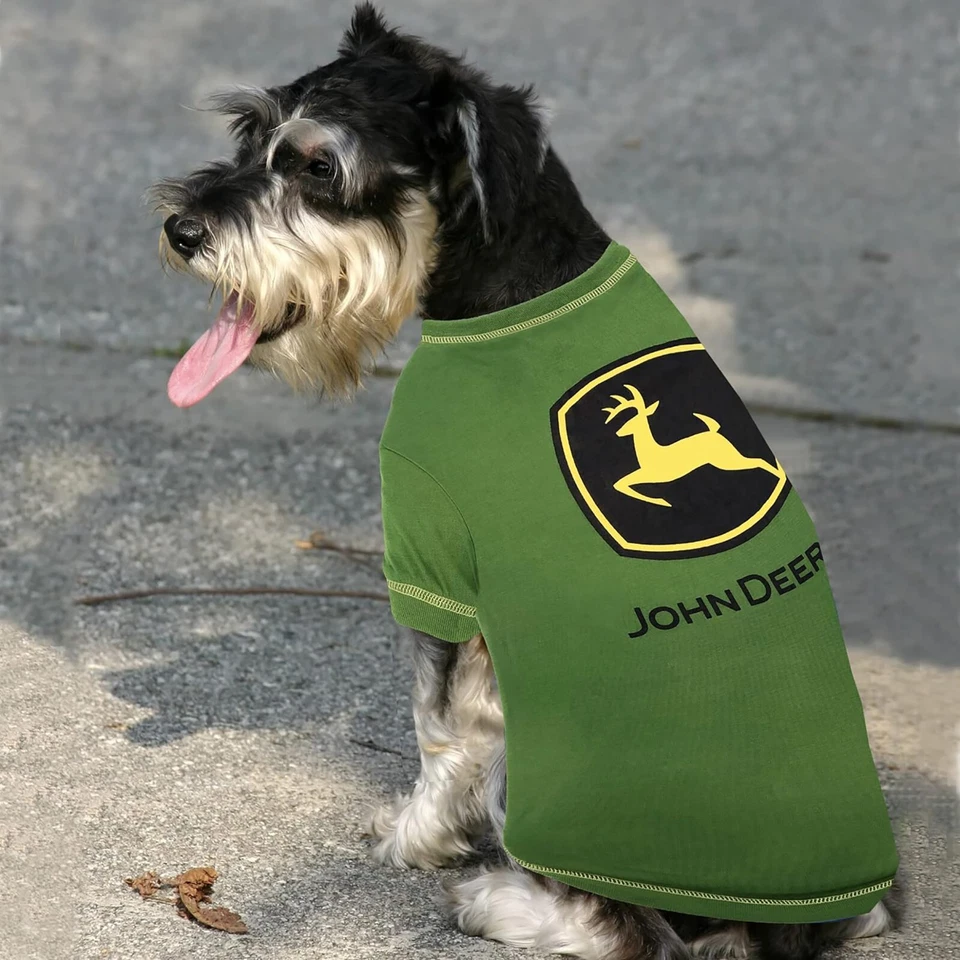 Camiseta Pets First John Deere para perros y gatos cálida y cómoda camisa para perros Foto 2 de 4