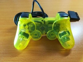 SONY PlayStation 2 PS2 Official Controller DualShock 2 Lemon Yellow SCPH-10010
