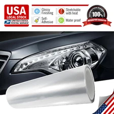 Clear Transparent Taillight Fog Light Sticker Tint Protect Film Vinyl Wrap Decal