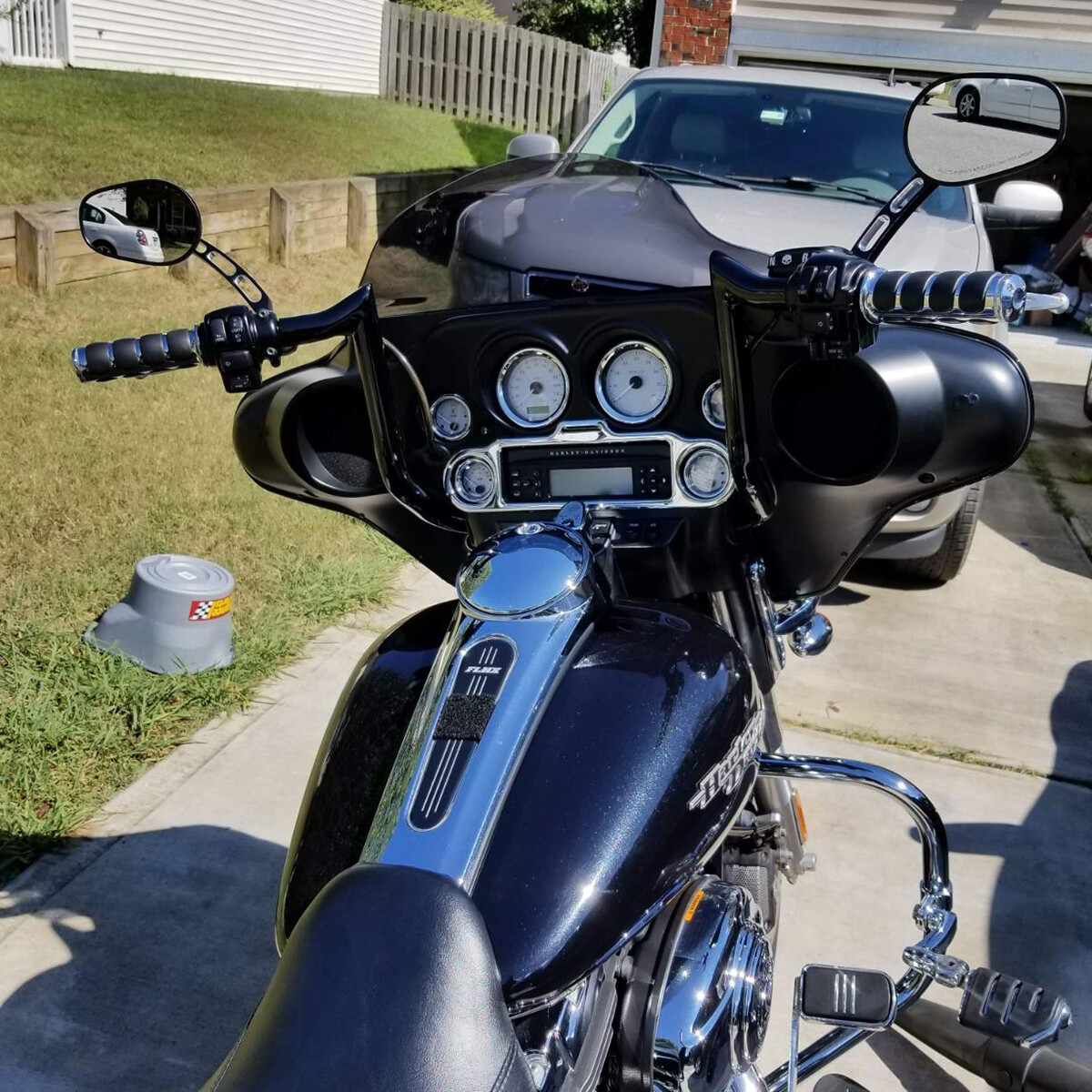 HARLEY-DAVIDSON イーグルミラー 2個セット 0640-0475.クロームイーグルライブツーライドミラー2個セット
