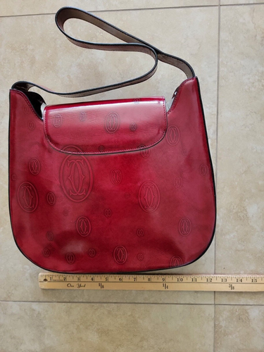 Cartier logo Happy Birthday shoulder handbag with turn lock. New, never used - Picture 5 of 8