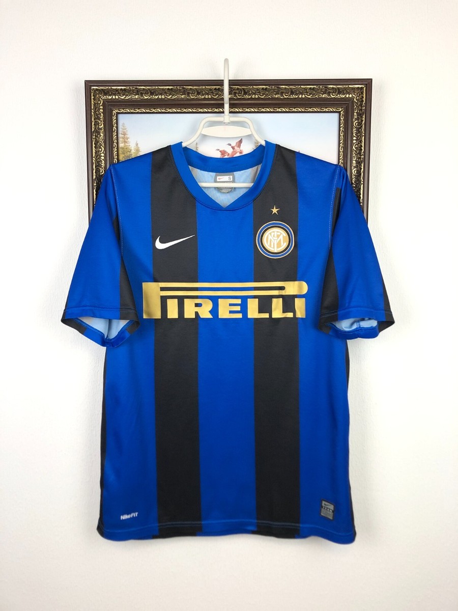 Inter Milan Home football shirt 2008 Soccer Nike Jersey Mens