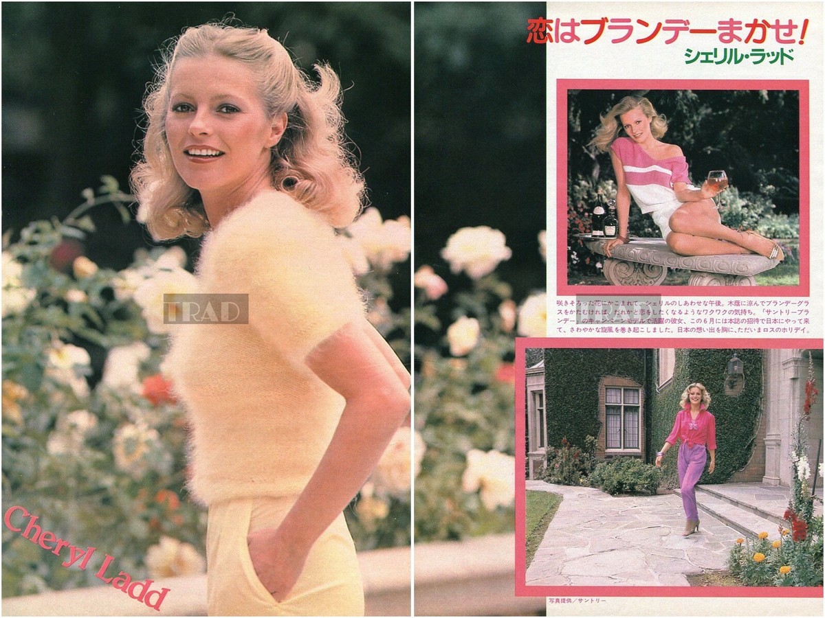 フィルム出品 CHERYL LADD Suntory Brandy 1980 JPN Picture Clipping 2