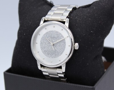 Women\'s Analog Wrist Watch with Glitter Dial and Crystal Accents Women main image 2