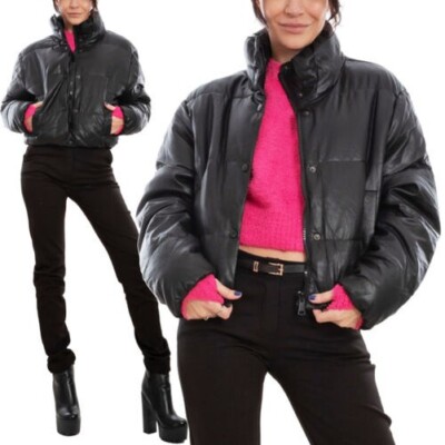 Daunen Frauen Gepolstert Jacke Kurz Reißverschluss Jacke Heiß TooCool VI-21212