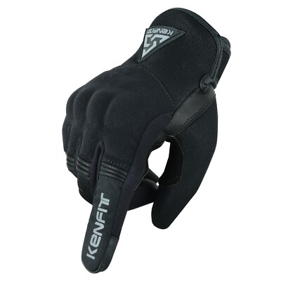 Motorrad Motorrad Handschuhe Leder Sommer Herren Biker ATV TPU Knöchel KENFIT 
