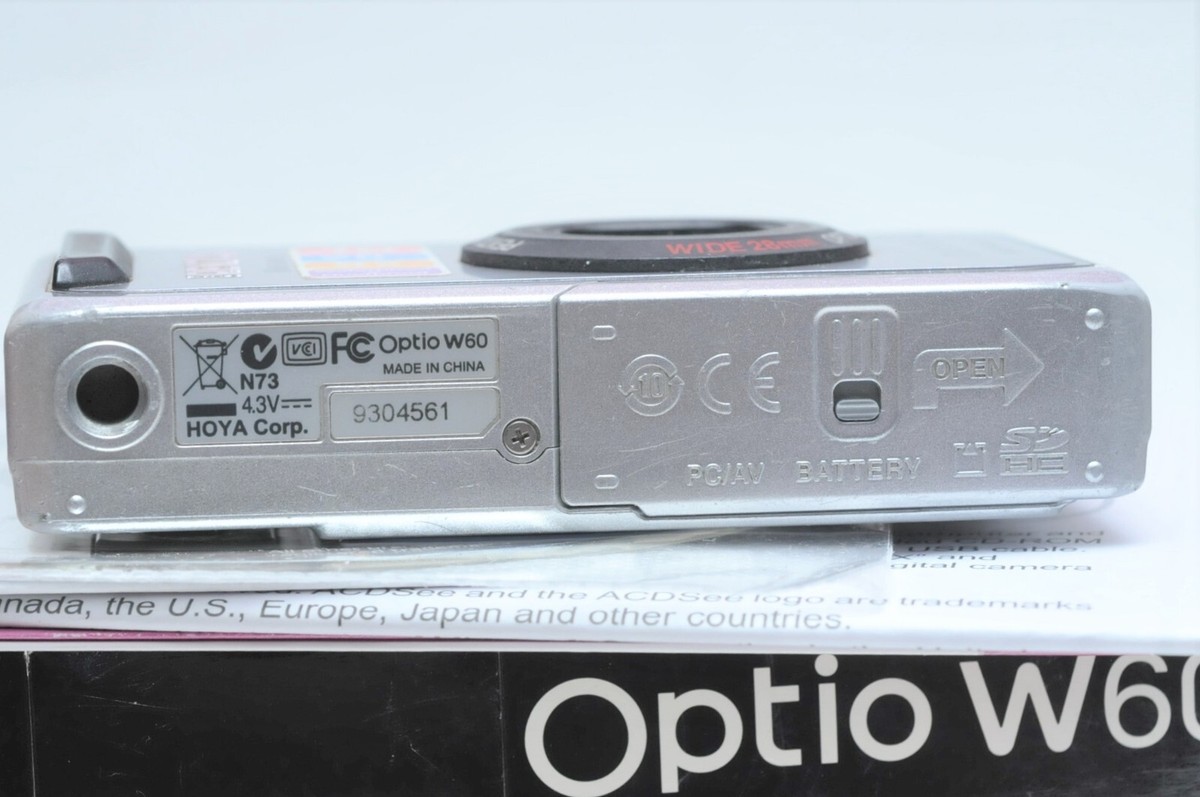 Pentax Optio W60 Waterproof Compact Digital Camera | eBay