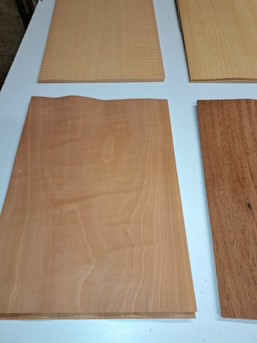 Wood Veneer Sample Pack - 10 PIECES 300mm x 210mm - for marquetry - Pack 176 - Picture 7 of 12
