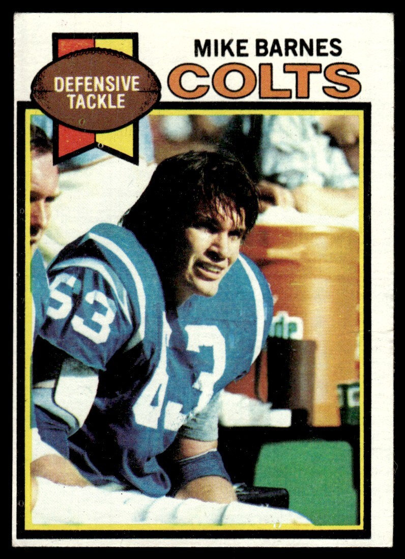 1979 Topps Mike Barnes Baltimore Colts #398