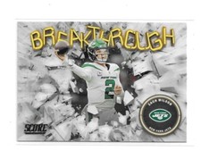 2022 Score Football Breakthrough #13 Zach Wilson - New York Jets