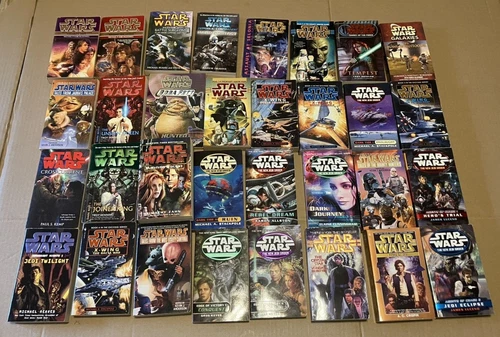 Lg. Star Wars Paperback Collection (33)--Free Ship