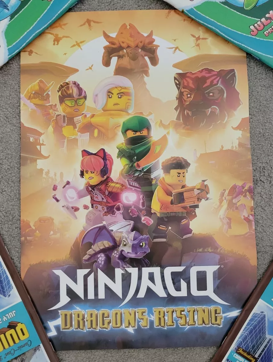 SDCC confirma segunda temporada de LEGO NINJAGO: Dragons Rising