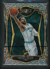 2020-21 GRANT RILLER PANINI SELECT  PREMIER LEVEL ROOKIE RC elephant  #166