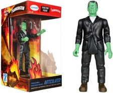Universal Frankenstein Monster in Flaming Box Reaction Figure Super 7 FREE SHIP