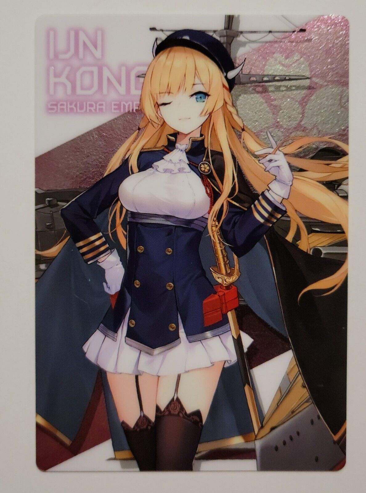 Azur Lane HMS SUSSEX Wafer Card R 17 Bandai 2017 Japan Game Anime