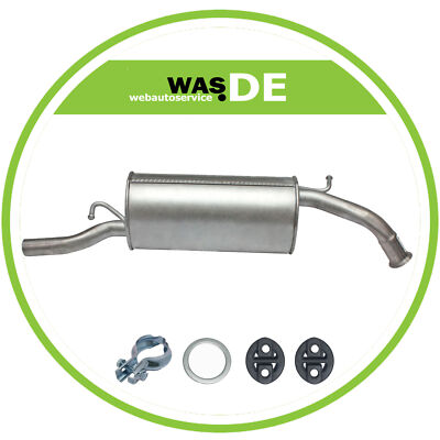 Auspuff Endschalldämpfer Toyota Yaris Verso 1.3 1999-2005 Schalldämpfer