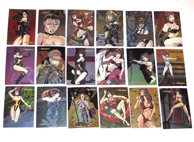 TC 1996 Wildstorm AVENGELYNE Series 1 Bad Girl CHROMIUM 90 Cards