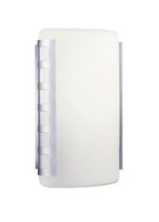 Deutsche WandaußEnleuchte Edelstahl Opalglas 1 X E27 Max. 75W/230V