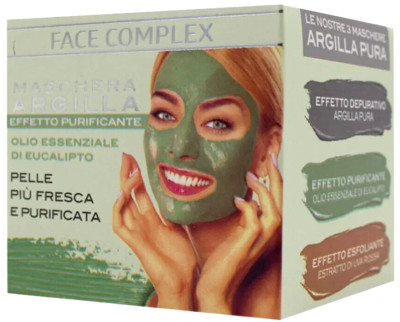 FACE COMPLEX EUCALYPTUS CLEANSING CLAY FACE MASK 50ML FRESH SKIN
