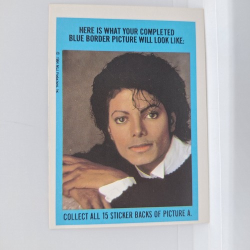 Michael Jackson Trading Cards 1984 Topps Complete your Set Pick Your Cards - Picture 3 of 25