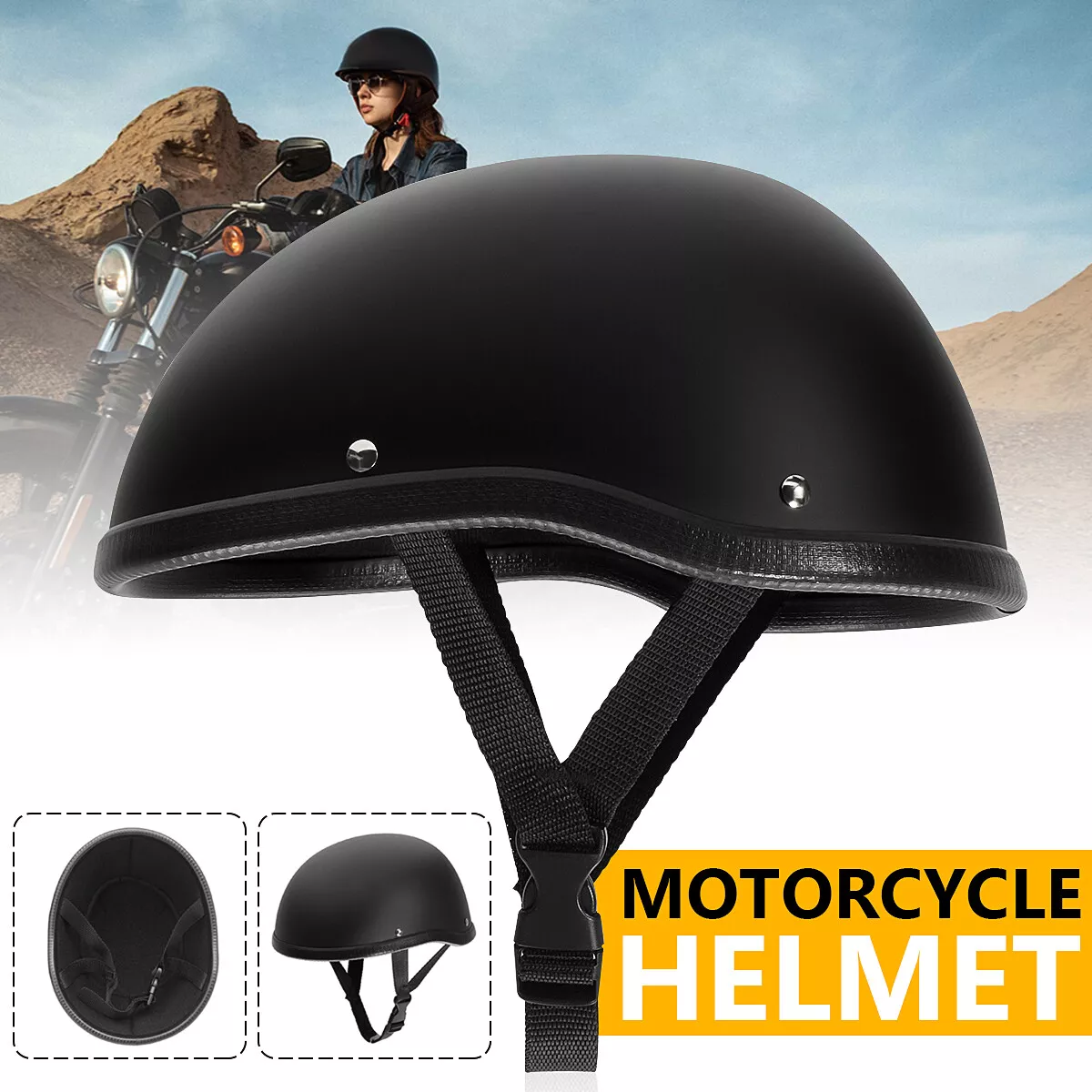 Motorcycle skull store cap