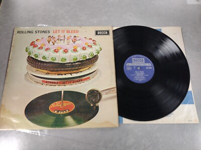 The Rolling stones Let it Bleed 1st UK stereo Decca Very good playing copy. 