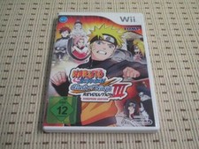 Naruto Shippuden Clash of Ninja Revolution III 3 für Nintendo Wii und Wii U OVP