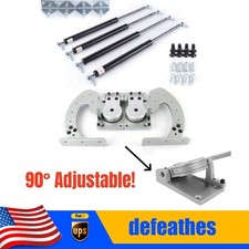 Fit For Bmw Lambo Door Bolt On Vertical Doors Kit Adjustable Silver Most Of Car