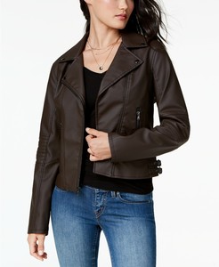 juniors faux leather jacket